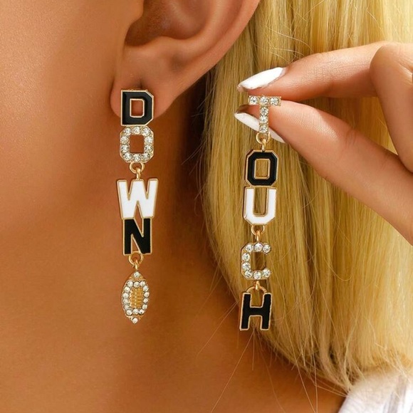 Jewelry - “TOUCHDOWN “ Bling Dangles